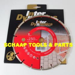 Diamant zaagblad universeel 230 x 22.23 mm basic+ | 412293